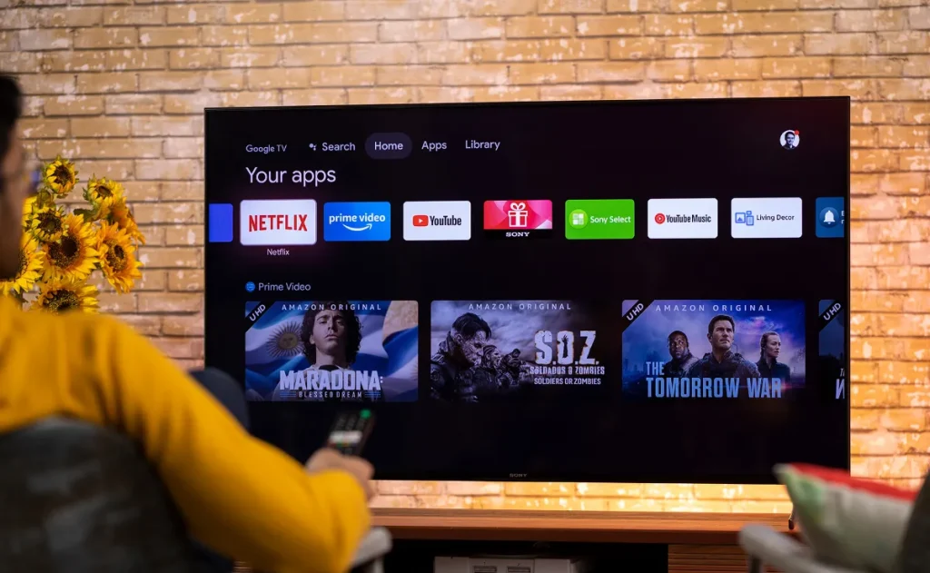 چطور در تلویزیون سونی اپلیکیشن نصب کنیم؟