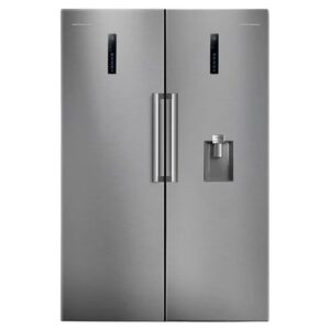 یخچال فریزر دوقلو 40 فوت پاکشوما مدل RTRA-RTFA901 iX (N1) سری Twin Peaks / رنگ نقره ای