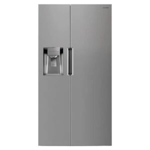 یخچال فریزر ساید بای ساید 32 فوت پاکشوما مدل SBS RSP 800 S (E1) / رنگ نقره ای