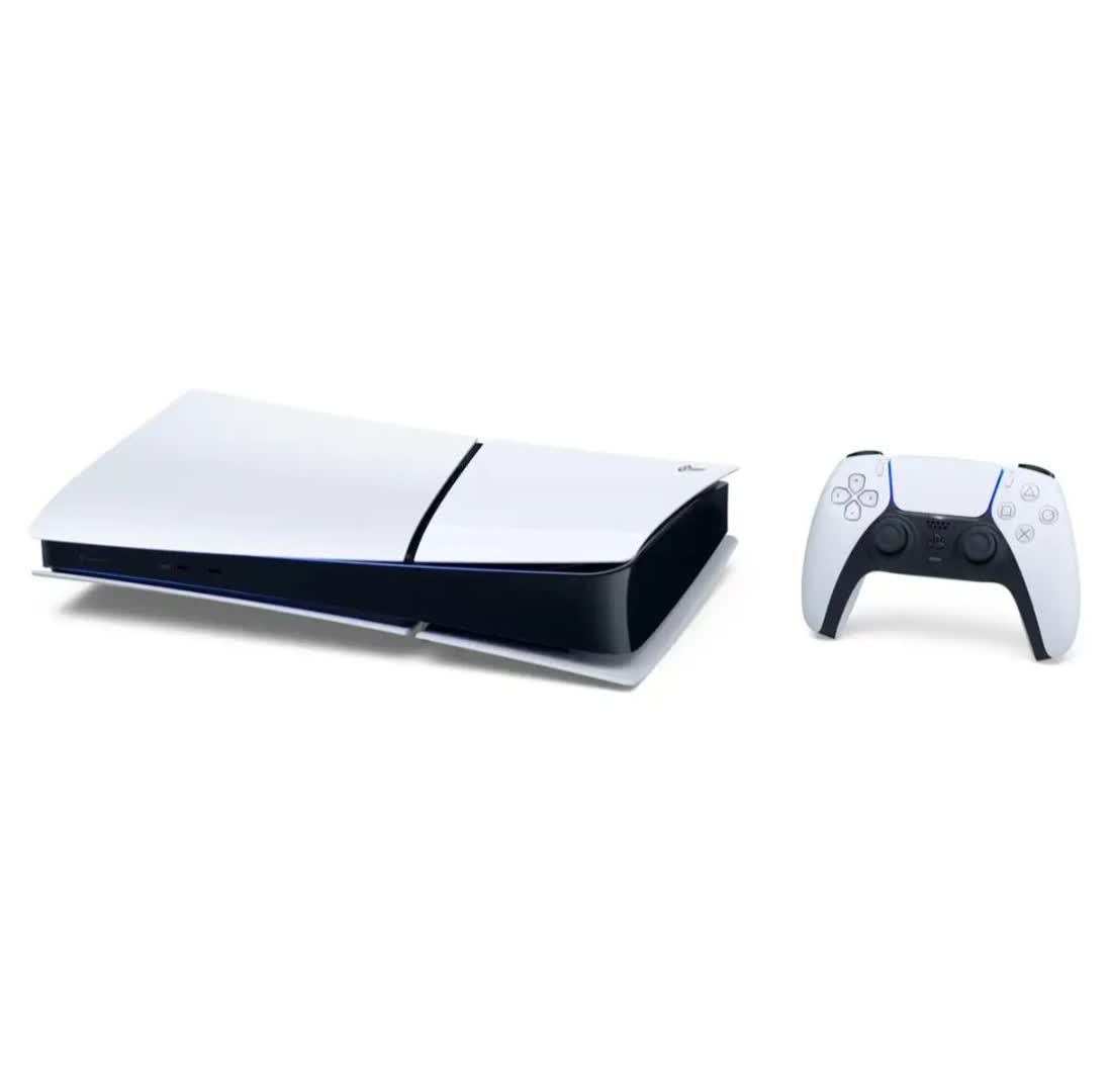 کنسول بازی سونی مدل PlayStation 5 Slim Digital Edition ظرفیت 1 ترابایت ریجن 2016B اروپا به همراه دسته اضافی و پایه شارژر - Image 8