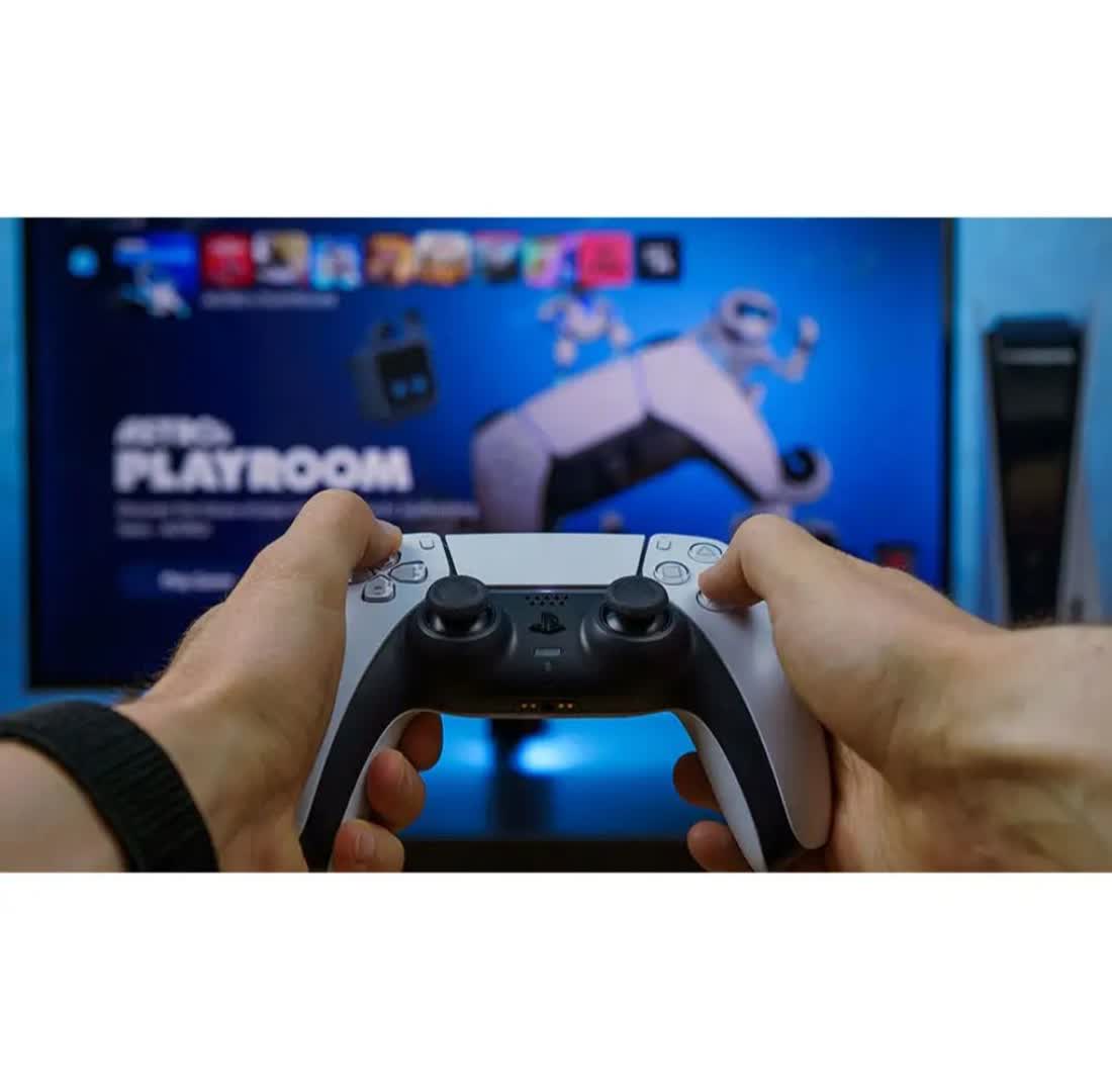 کنسول بازی سونی مدل PlayStation 5 Slim Digital Edition ظرفیت 1 ترابایت ریجن 2016B اروپا به همراه دسته اضافی و پایه شارژر - Image 4