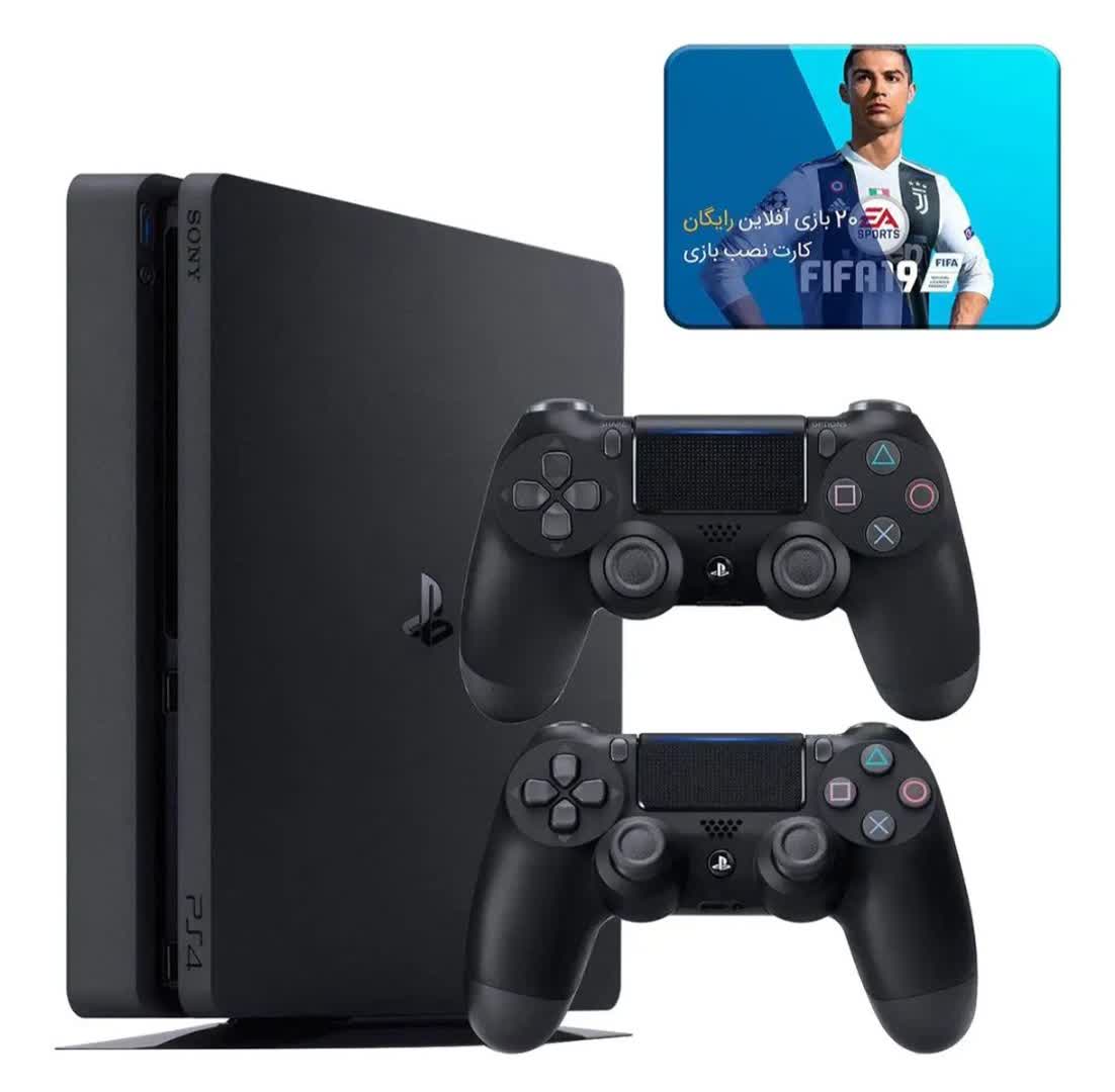 کنسول بازی سونی مدل Playstation 4 Slim ریجن 2 کد CUH-2216B ظرفیت 1 ترابایت