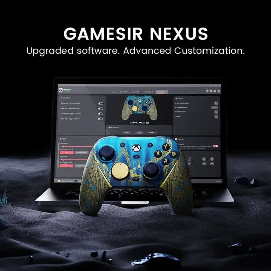 دسته بازی گیمسر مدل G7 Pro Edition به همراه پایه شارژ - Image 7