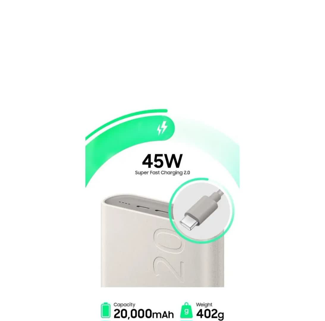 پاوربانک 45 وات سامسونگ مدل Battery Pack EB-P4520 ظرفیت 20000 میلیآمپر ساعت - Image 5