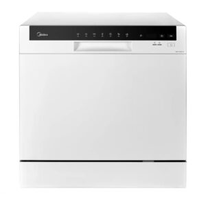 ماشین ظرفشویی رومیزی 8 نفره مایدیا مدل WQP8-3802F / رنگ سفید