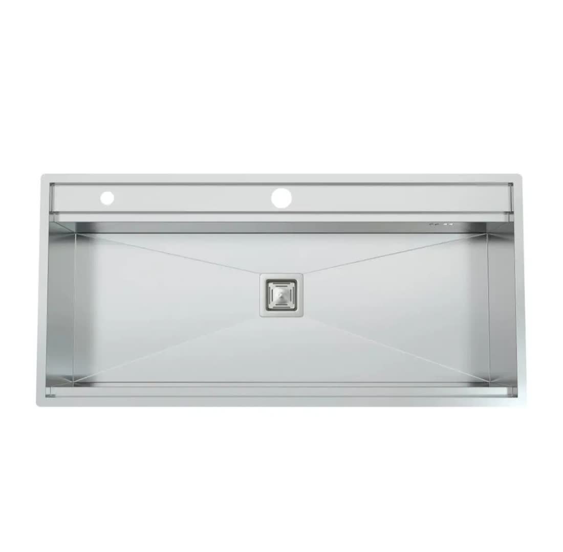 سینک ظرفشویی استیل توکار یک لگنه کمتال مدل A-104 - Image 3