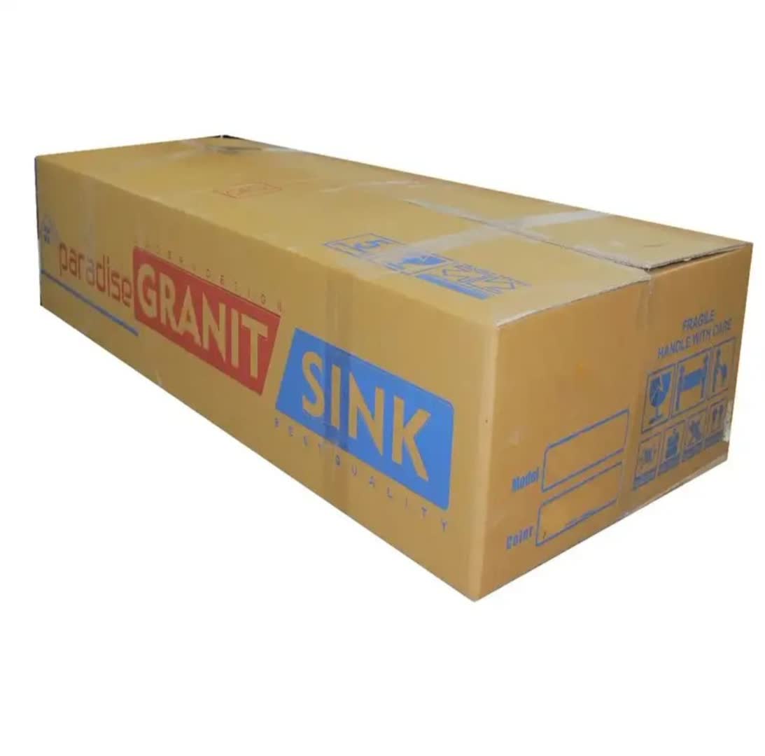 سینک ظرفشویی گرانیت توکار دو لگنه پارادایز مدل ITALY-404-BG - Image 4