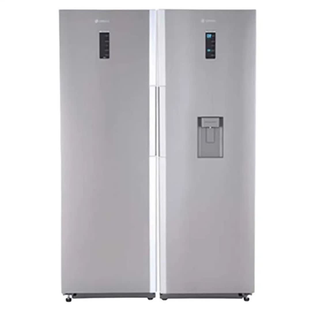 یخچال فریزر دوقلو 38 فوت اسنوا مدل SRDi/SFDi-M210SS / رنگ استیل