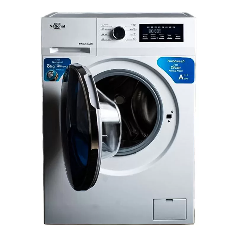 ماشین لباسشویی 8 کیلوگرم اتوماتیک اینترناسیونال آنیل مدل MN1262-w8 / رنگ سفید - Image 2