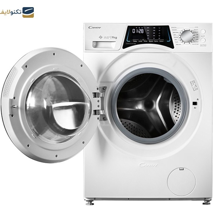 ماشین لباسشویی 9 کیلوگرم اتوماتیک کندی مدل PFC 946 S / رنگ نقره ای - Image 5